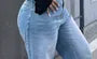 [XL -3XL] Long-Sleeve Square Neck Plain Crop Top