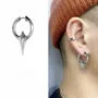 Spiked Huggie Earring