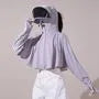 Plain Hooded Sun Protection Cape