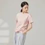 Short-Sleeve Crew Neck Plain Dance T-Shirt