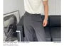 Short Sleeve Open Placket Plain Cable Knit Polo Top