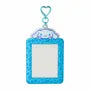 Cinnamoroll / BAD BADTZ-MARU Leopard Pattern PVC Photo Card Holder Bag Charm