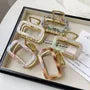 Acetate Alloy Hair Claw Clip