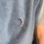 Beaded CZ Brooch