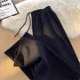 Drawstring Waist Loose Fit Sweatpants