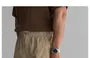 Elastic Waist Plain Shorts