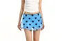 Low Rise Polka Dot Lace Trim Mini Pencil Skirt