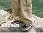 Mid Rise Plain Loose Fit Cargo Pants