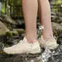 Drawstring Panel Mesh Water Sneakers