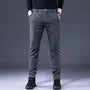 Mid Rise Plain Slim Fit Pants