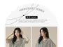 Couple Matching Loungewear Set : Striped Short-Sleeve Shirt & Shorts