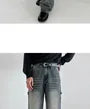 Details Washed Wide-Leg Jeans