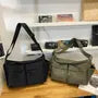 Plain Nylon Messenger Bag