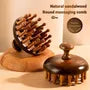 Wooden Head Scalp Massager / Nose Scraping Tool / Hair Comb (Various Designs)