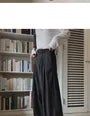 Pleated Wide-Leg Dress Pants