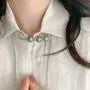 Bead / Faux Pearl Adjustable Waist Safety Pin