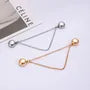 Alloy Chain Magnetic Clothing Pin