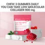 Pomegranate Small Molecule Collagen Vita C Gummy