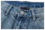 Washed Distressed Denim Shorts