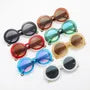 Round Plastic Sunglasses