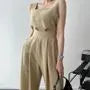 Sleeveless Top / Wide Leg Pants