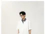 Mock Two-Piece Loose Polo Shirt