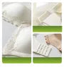 [90B - 105D] Plus Size Lace Trim Cutout Wireless Bra