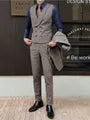 Pinstriped Double Breasted Vest