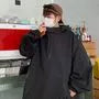 Hood Plain Half Zip Windbreaker