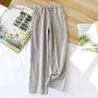 Couple Matching Drawstring Waist Plaid Pajama Pants (Various Designs)
