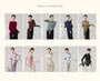 Long-Sleeve Boat Neck Plain Thumbhole Asymmetrical Dance Top / Elbow-Sleeve Dance Top