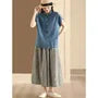 Short-Sleeve Plain Shirt