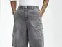 Mid Rise Washed Cargo Shorts