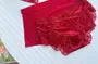 Couple Matching Set: Lace Panel Panty + Plain Boxer Brief