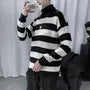 Turtleneck Striped Sweater