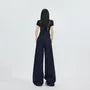 Baggy Denim Jumper Pants (Various Designs)