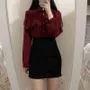 Long-Sleeve Ruffled Shirt