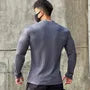 Long-Sleeve Round Neck Plain T-Shirt