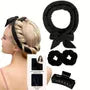 Sleep Hat Cap / Hair Claw Clip / Scrunchie / Heatless Hair Curler / Set (Various Designs)