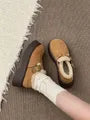Hidden Wedge Platform Ankle Snow Boots