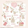 Sanrio Characters Baby Pink Series Bag Charm