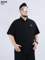 Short-Sleeve Plain Polo Top