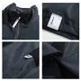 Plain Zip Windbreaker