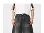 Washed Denim Jorts