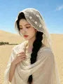 Lace Plain Shawl