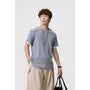 Mock Two-Piece Short-Sleeve Two-Tone T-Shirt