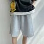 Plain Loose Fit Sweatshorts