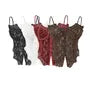 Lace Button-Up Crop Corset Top
