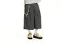 Plaid Wide-Leg Jorts