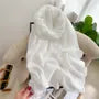 Plain Linen Cotton Scarf